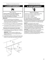 Preview for 25 page of Jenn-Air JUD278DBCX00 Installation Manual