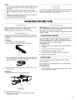 Предварительный просмотр 7 страницы Jenn-Air JWD2030WX Use & Care Manual