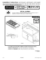 Предварительный просмотр 22 страницы Jenn-Air PRO-STYLE JGD8348CDP Service Manual