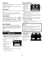 Preview for 21 page of Jenn-Air PRO-STYLE Use & Care Manual