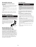 Preview for 74 page of Jenn-Air PRO-STYLE Use & Care Manual