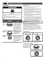 Preview for 8 page of Jenn-Air PRO-STYLE Use And Care Manual