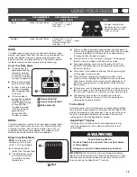 Preview for 19 page of Jenn-Air PRO-STYLE Use And Care Manual