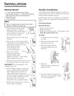 Preview for 6 page of Jenn-Air REFRIGERATOR Use & Care Manual