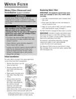 Предварительный просмотр 17 страницы Jenn-Air REFRIGERATOR Use & Care Manual