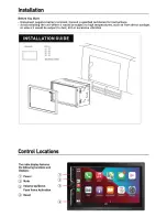 Preview for 3 page of Jensen CAR723W Quick Start Manual