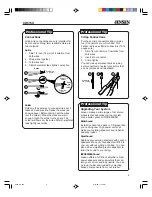 Preview for 3 page of Jensen CD615X Installation Instuctions