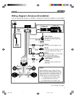 Предварительный просмотр 7 страницы Jensen CD615X Installation Instuctions