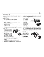 Preview for 5 page of Jensen JHD3630BT Installation And Operation Manual