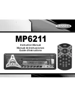 Jensen MP6211 - Radio / CD Instruction Manual preview