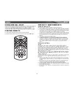 Предварительный просмотр 34 страницы Jensen MP6211 - Radio / CD Instruction Manual