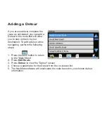 Предварительный просмотр 15 страницы Jensen NAV102 Quick Reference Manual