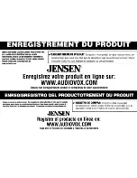 Preview for 21 page of Jensen POWER 5500 Installation & Operation Manual