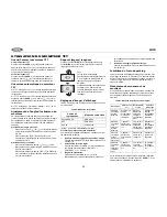 Предварительный просмотр 62 страницы Jensen UV9 Instruction Manual