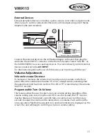 Предварительный просмотр 11 страницы Jensen VM9115 Operating Instructions Manual