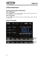 Предварительный просмотр 24 страницы Jensen VM9115 Operating Instructions Manual