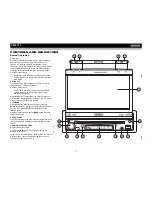 Preview for 6 page of Jensen VM9213 - Touch Screen MultiMedia Receiver Operation Manual