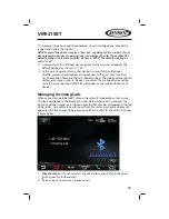 Предварительный просмотр 69 страницы Jensen VM9215BT Operating Instructions Manual