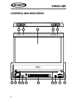 Предварительный просмотр 6 страницы Jensen VM9216BT Operating Instructions Manual