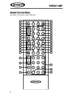 Предварительный просмотр 8 страницы Jensen VM9216BT Operating Instructions Manual