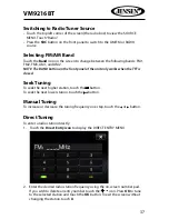 Preview for 37 page of Jensen VM9216BT Operating Instructions Manual