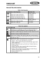 Preview for 45 page of Jensen VM9216BT Operating Instructions Manual