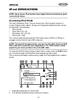 Предварительный просмотр 38 страницы Jensen VM9224 Operating Instructions Manual