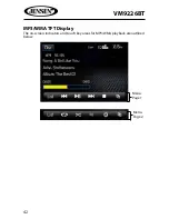 Предварительный просмотр 42 страницы Jensen VM9226BT Operating Instructions Manual