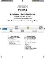 Jensen VX3014 Installation & Quick Start Manual preview