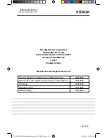 Предварительный просмотр 48 страницы Jensen VX3020 Operating Instructions Manual