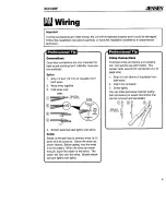 Preview for 5 page of Jensen XCH 6RF Installation Manual