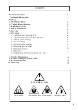 Preview for 4 page of Jepson 9435 T3 Operation Instructions Manual