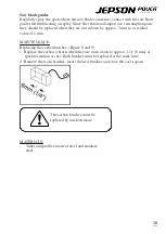 Preview for 10 page of Jepson 9435 T3 Operation Instructions Manual