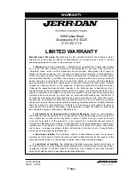 Preview for 5 page of Jerr-Dan MPL Operation And Maintenance Manual