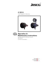 Jesco C 2213 Operation & Maintenance Instructions Manual предпросмотр