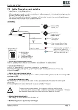 Preview for 41 page of JESS WELDING ProTIG 350AC/DC Operating Manual