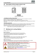 Preview for 43 page of JESS WELDING ProTIG 350AC/DC Operating Manual