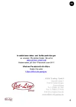 Предварительный просмотр 4 страницы Jet-Line AURELIO User Manual