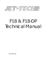 Jet-tech F-18 Technical Manual preview