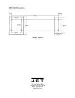 Предварительный просмотр 4 страницы Jet BDB-1340A Assembly Instructions