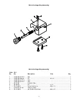 Предварительный просмотр 31 страницы Jet BDB-1340A Parts List