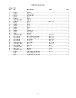 Предварительный просмотр 37 страницы Jet BDB-1340A Parts List