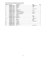 Preview for 27 page of Jet HBS-1018W Operating Instructions And Parts Manual