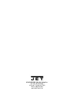 Preview for 32 page of Jet HBS-1018W Operating Instructions And Parts Manual