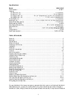 Preview for 4 page of Jet HBS-1321W WMH Operating Instructions And Parts Manual