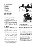 Предварительный просмотр 7 страницы Jet HVBS-7MW Operating Instructions And Parts Manual