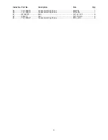 Предварительный просмотр 9 страницы Jet J-720R Parts List And Electrical Diagram