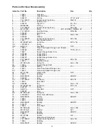 Предварительный просмотр 11 страницы Jet J-720R Parts List And Electrical Diagram