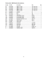 Предварительный просмотр 19 страницы Jet J-720R Parts List And Electrical Diagram