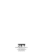 Предварительный просмотр 20 страницы Jet J-720R Parts List And Electrical Diagram